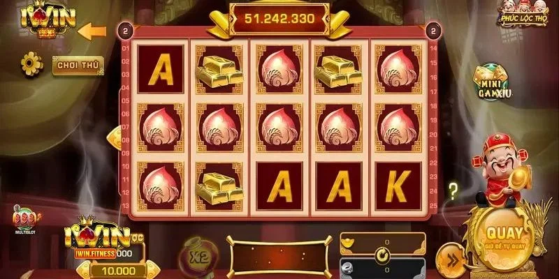Nổ Hũ iWin - Spin liền tay húp ngay jackpot siêu khủng 4 Phúc Lộc Thọ - Tựa game đắt khách nhất tại iWin