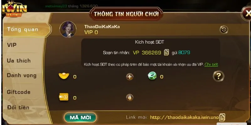 Trang chủ 26 Thông tin cá nhân được bảo mật tại iWin Club